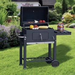 Tepro Toronto Click Barbecue Bbq Houtskool - Grilloppervlak (LxB) 56 X 42 Cm - Met Thermometer In De Deksel - RVS - Houtskoolbarbecue -Barbecues Verkoopwinkel 1200x1200 239