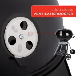 BBQ Collection Houtskoolbarbecue - Kogelbarbecue 45 X 60 Centimeter - Ronde Barbecue - Barbecue Op Wielen - Zwart - Metaal -Barbecues Verkoopwinkel 1200x1200 241