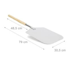 Relaxdays Pizzaschep - Vierkant - Metaal -Barbecues Verkoopwinkel 1200x1200 347