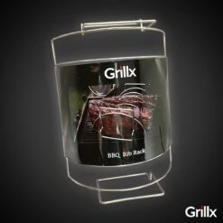 GrillX Sparerib Rek BBQ - Rib Rack Houder - Barbecue Spareribs Rek - BBQ Accesoires -Barbecues Verkoopwinkel 1200x1200 366
