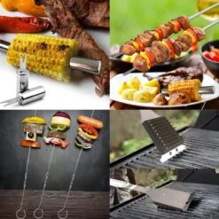Saveur Royal® 35-delige Barbecue Gereedschapset In Roestvrij Staal - BBQ Grill Set Met Draagtas - Barbecuegerei-sets - Barbecue Accessoires Gereedschap - 35-delig 27 Saveur Royal® 35-delige Barbecue Gereedschapset In Roestvrij Staal - BBQ Grill Set Met Draagtas - Barbecuegerei-sets - Barbecue Accessoires Gereedschap - 35-delig -Barbecues Verkoopwinkel 1200x1200 377