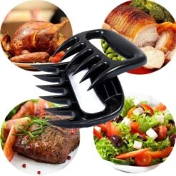 Merkloos Professionele Vleesshredders / Vleesklauwen | Meat Claws | BBQ | Bear Paws | Meat Shredders | Vlees Houders | Barbeque Accesoires | Pulled Pork Klauwen | 2 Stuks -Barbecues Verkoopwinkel 1200x1200 379