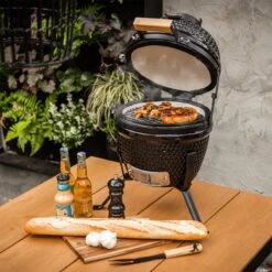 BluMill Kamado BBQ Egg - Kamado 13 Inch - Incl. Vlees Thermometer - Houtskoolbarbecues - Zwart - Ø 27cm 18 BluMill Kamado BBQ Egg - Kamado 13 Inch - Incl. Vlees Thermometer - Houtskoolbarbecues - Zwart - Ø 27cm -Barbecues Verkoopwinkel 1200x1200 39