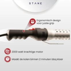 Bbq Aansteker Electrisch - Looftlighter - Bbq Starter - Bbq Accesoires - One Minute Lighter - Incl. Bbq Handschoenen - ®Stane -Barbecues Verkoopwinkel 1200x1200 393