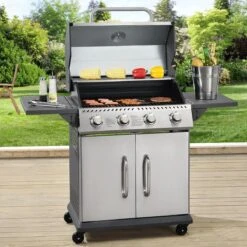 Kansas Gasgrill Barbecue - 4 Pits - RVS -Barbecues Verkoopwinkel 1200x1200 55