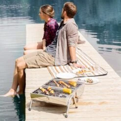 BBQ Collection Houtskoolbarbecue - Cilinder - Chroom -Barbecues Verkoopwinkel 1200x1200 58