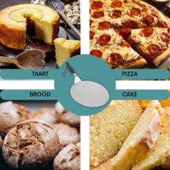 Nowad Pizzaschep RVS Rond - 30,5 Cm - PVC Handvat 12 Nowad Pizzaschep RVS Rond - 30,5 Cm - PVC Handvat -Barbecues Verkoopwinkel 1200x1200 590