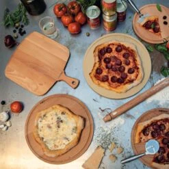 Boska Pizzaschep Amigo - Voor Warme En Koude Pizza - Kort Handvat - Beukenhout - 30 Cm Breed -Barbecues Verkoopwinkel 1200x1200 595