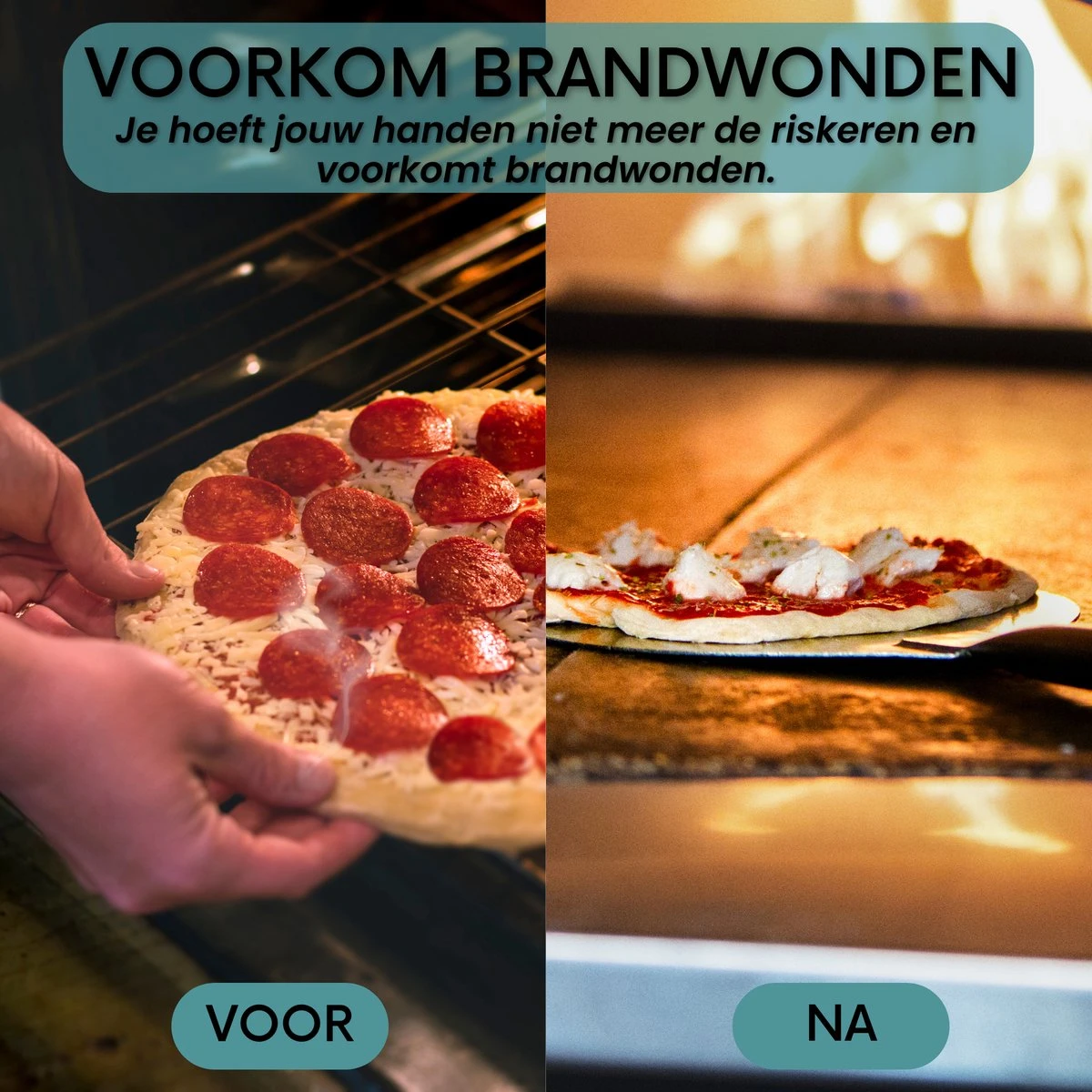 Nowad Pizzaschep RVS Rond Voor BBQ En Oven - 30,5 Cm - Pizzaspatel - Taartschep - Houten Handvat - Ophangbaar - Rond - Vaatwasbestendig - Keukenaccessoires 14 Nowad Pizzaschep RVS Rond Voor BBQ En Oven - 30,5 Cm - Pizzaspatel - Taartschep - Houten Handvat - Ophangbaar - Rond - Vaatwasbestendig - Keukenaccessoires - Afbeelding 14