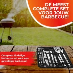 GrillX Barbecue Gereedschap Set - 19-delig - Inclusief Luxe Draagtas - BBQ Accesoires - Gereedschapset -Barbecues Verkoopwinkel 1200x1200 617