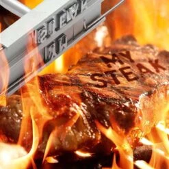 Merkloos BBQ Branding Iron - Barbecuegereedschapset - Bbq Accessoires - Bbq Brandijzer -Barbecues Verkoopwinkel 1200x1200 630