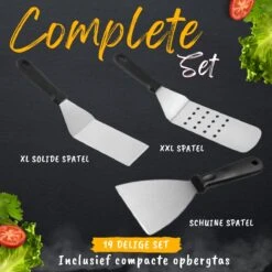 BBQ Gereedschapset - Opbergtas - BBQ Accessoires - BBQ Tang - BBQ Set - BBQ Borstel - BBQ Gereedschap - Roestvrij Staal -Barbecues Verkoopwinkel 1200x1200 641