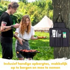 BBQ Accesoires Set Gereedschap Tang Borstel Barbecue Kookgerei - 10 Delig 11 BBQ Accesoires Set Gereedschap Tang Borstel Barbecue Kookgerei - 10 Delig -Barbecues Verkoopwinkel 1200x1200 643