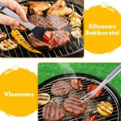 BBQ Accesoires Set Gereedschap Tang Borstel Barbecue Kookgerei - 10 Delig 13 BBQ Accesoires Set Gereedschap Tang Borstel Barbecue Kookgerei - 10 Delig -Barbecues Verkoopwinkel 1200x1200 644
