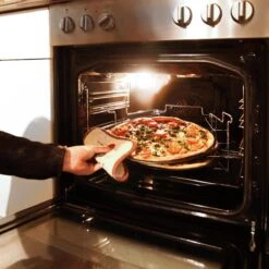 Relaxdays 3 Pizaplaten Met Pizzarek, Pizza Bakplaat Rond 33 Cm, Pizzaplaat 3stuk -Barbecues Verkoopwinkel 1200x1200 660