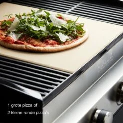 Barbecook BBQ Pizzaplaat - Pizzasteen - Voor Barbecue - Rechthoekig - 43 X 35 Cm -Barbecues Verkoopwinkel 1200x1200 710