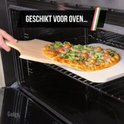 Gadgy Pizzasteen Met Pizzaschep – Cordieriet Voor Knapperige Pizzabodem – Pizzasteen Voor BBQ, Oven Of Kamado - Pizzaspatel - Pizza Set -Barbecues Verkoopwinkel 1200x1200 721
