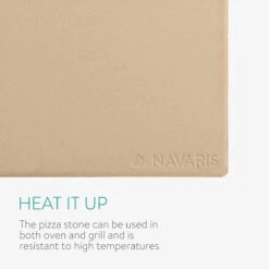 Navaris Pizzasteen XL Voor Oven En Barbecue - Rechthoekige Pizzaplaat 38 X 30 Cm - Inclusief Pizzaschep Met Extra Lang Handvat En Receptenboek -Barbecues Verkoopwinkel 1200x1200 727