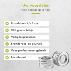 Hendi Brandpasta Voor Chafing Dish - Brandgel 200g - ( 6 Stuks ) -Barbecues Verkoopwinkel 1200x1200 729