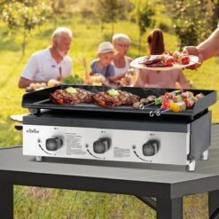 Bighorn Plancha Grill - Gasbarbecue – Tabletop – Draagbaar – 3 Branders 12 Bighorn Plancha Grill - Gasbarbecue – Tabletop – Draagbaar – 3 Branders -Barbecues Verkoopwinkel 1200x1200 75