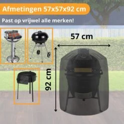 Ronde Waterdichte BBQ Hoes - Barbecue Accessoires - 57 Cm Diameter - 92 Cm Hoog -Barbecues Verkoopwinkel 1200x1200 817
