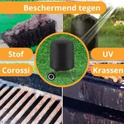 Ronde Waterdichte BBQ Hoes - Barbecue Accessoires - 57 Cm Diameter - 92 Cm Hoog -Barbecues Verkoopwinkel 1200x1200 818