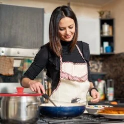 Relaxdays Glazen Deksel - 26-30 Cm - Voor Pannen - Pannendeksel - Universeel - Siliconen - Zwart -Barbecues Verkoopwinkel 1200x1200 889