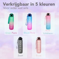 Seniq Motivatie Waterfles - 1 Liter - Drinkfles Met Tijdmarkering - Rietje - Roze 18 Seniq Motivatie Waterfles - 1 Liter - Drinkfles Met Tijdmarkering - Rietje - Roze -Barbecues Verkoopwinkel 1200x1200 986
