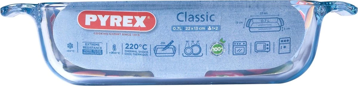 Pyrex Optimum Ovenschaal 70 Cl - 22 X 13 X 5 Cm 5 Pyrex Optimum Ovenschaal 70 Cl - 22 X 13 X 5 Cm - Afbeelding 5