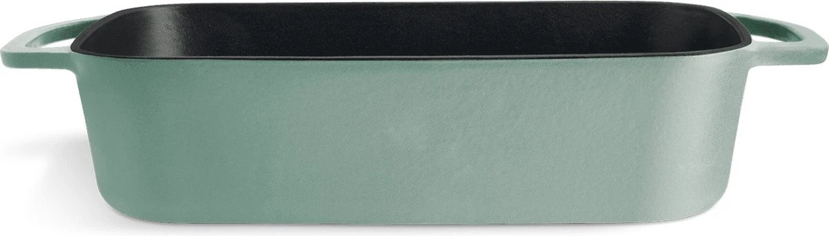 Springlane Gietijzer Ovenschaal Mint - 39,2 X 21,2 Cm, 4 L 2 Springlane Gietijzer Ovenschaal Mint - 39,2 X 21,2 Cm, 4 L - Afbeelding 2