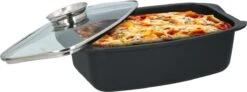 Alpina - Braadslede - Braadpan - Met Glazen Deksel - Aromaknop - 5,5 Liter - Zwart -Barbecues Verkoopwinkel 1200x449 3