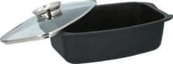 Alpina - Braadslede - Braadpan - Met Glazen Deksel - Aromaknop - 5,5 Liter - Zwart -Barbecues Verkoopwinkel 1200x449 4