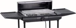 Excellent Electrics Elektrische Barbecue - Grilloppervlak (LxB) 36x24 Cm - 2000W - Zwart 13 Excellent Electrics Elektrische Barbecue - Grilloppervlak (LxB) 36x24 Cm - 2000W - Zwart -Barbecues Verkoopwinkel 1200x453 1