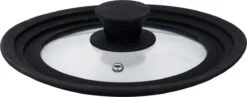 Alpina Universele Glazen Deksel Met Siliconen Rand - Voor Pannen Van Ø16 Cm Tot 20 Cm -Barbecues Verkoopwinkel 1200x472