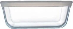 Pyrex - Cook & Freeze Schaal Vierkant Met Deksel 20 X 20cm - Transparant -Barbecues Verkoopwinkel 1200x483