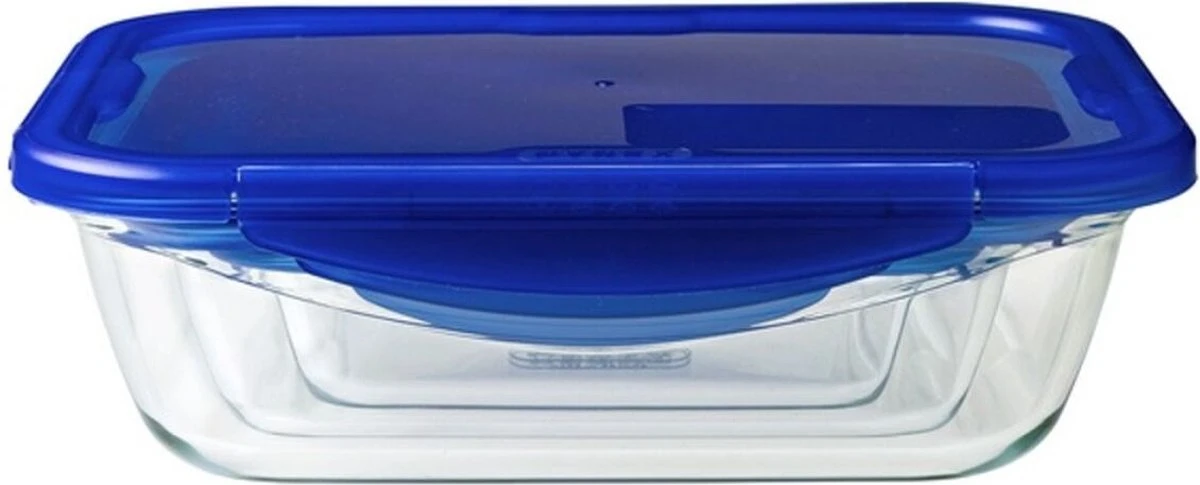 Pyrex - Cook & Go Schaal Rechthoek Met Deksel 0,8 Liter - Transparant 3 Pyrex - Cook & Go Schaal Rechthoek Met Deksel 0,8 Liter - Transparant - Afbeelding 3