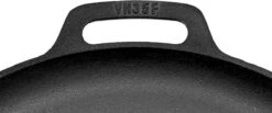Valhal Outdoor Skillet / Plancha / Koekenpan - Gietijzer - Diameter 35cm, Twee Handvatten, VH35F -Barbecues Verkoopwinkel 1200x502