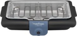 Moulinex BG134812 Barbecue Tafelblad Electrisch 2100W Zwart, Blauw, Zilver Barbecue -Barbecues Verkoopwinkel 1200x566