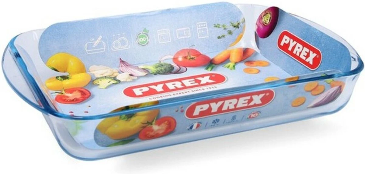 Pyrex Essentials Ovenschaal - 35 X 23 X 5 Cm - 2,6 L 8 Pyrex Essentials Ovenschaal - 35 X 23 X 5 Cm - 2,6 L - Afbeelding 8