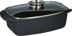 Alpina - Braadslede - Braadpan - Met Glazen Deksel - Aromaknop - 5,5 Liter - Zwart -Barbecues Verkoopwinkel 1200x604 2