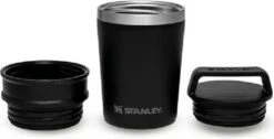 Stanley The Shortstack Travel Thermosbeker - 230 Ml - RVS/Mat Zwart -Barbecues Verkoopwinkel 1200x612 1