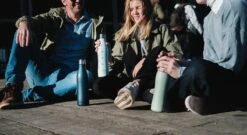 Juicy Blossom Drinkfles - 500ml - Roestvrij Staal - Stainless Steel Bottle - Waterfles - Drinkfles - Thermosfles (Muntgrijs) -Barbecues Verkoopwinkel 1200x658 2