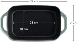 Springlane Gietijzer Ovenschaal Mint - 39,2 X 21,2 Cm, 4 L 18 Springlane Gietijzer Ovenschaal Mint - 39,2 X 21,2 Cm, 4 L -Barbecues Verkoopwinkel 1200x666 2