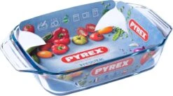 Pyrex Ovenschaal Rechthoek - Met Grepen - Borosilicaatglas - 1,4 Liter - Transparant -Barbecues Verkoopwinkel 1200x666 4