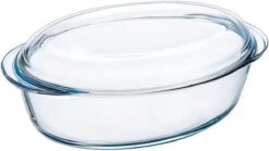 Pyrex - Classic Ovenschaal Ovaal Met Deksel 5,8 Liter - Transparant -Barbecues Verkoopwinkel 1200x673 2