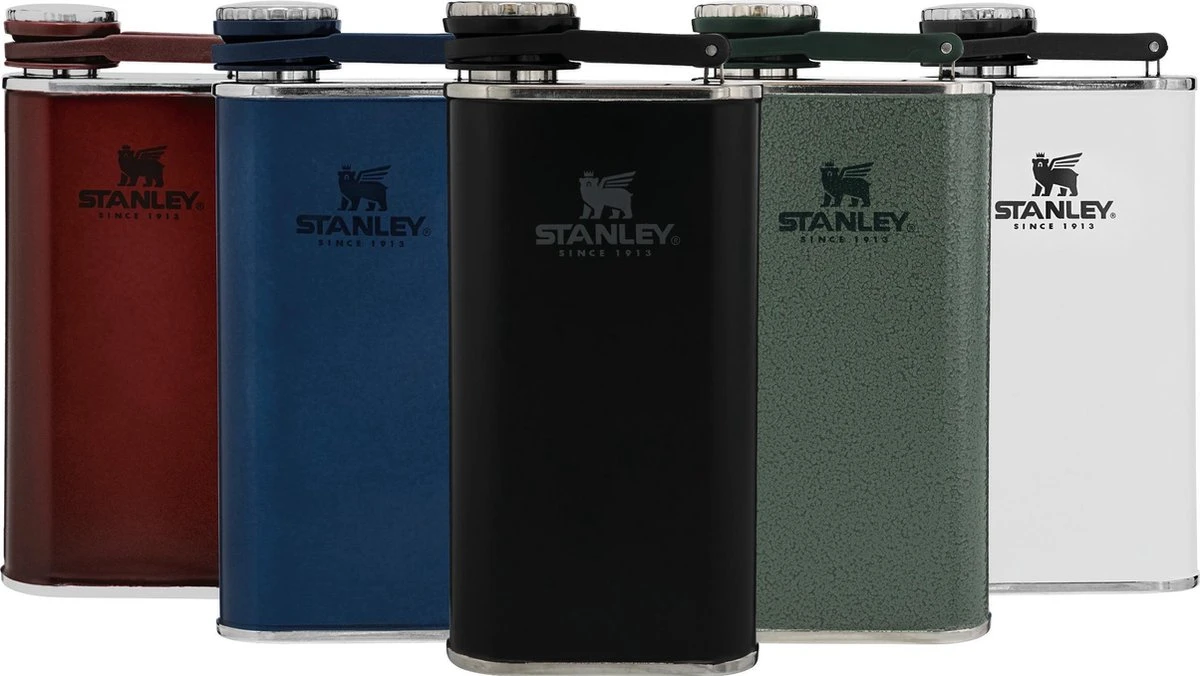 Stanley The Easy Fill Wide Mouth Flask 0,23L - Flacon - Matte Black 9 Stanley The Easy Fill Wide Mouth Flask 0,23L - Flacon - Matte Black - Afbeelding 9