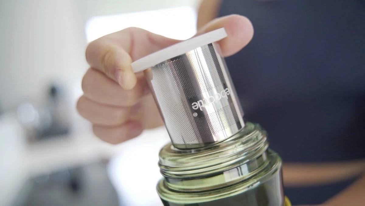 Reboottle - Tea - Drinkfles Met Theefilter - Thee Infuser - Theefles - 450ml - Beige 5 Reboottle - Tea - Drinkfles Met Theefilter - Thee Infuser - Theefles - 450ml - Beige - Afbeelding 5