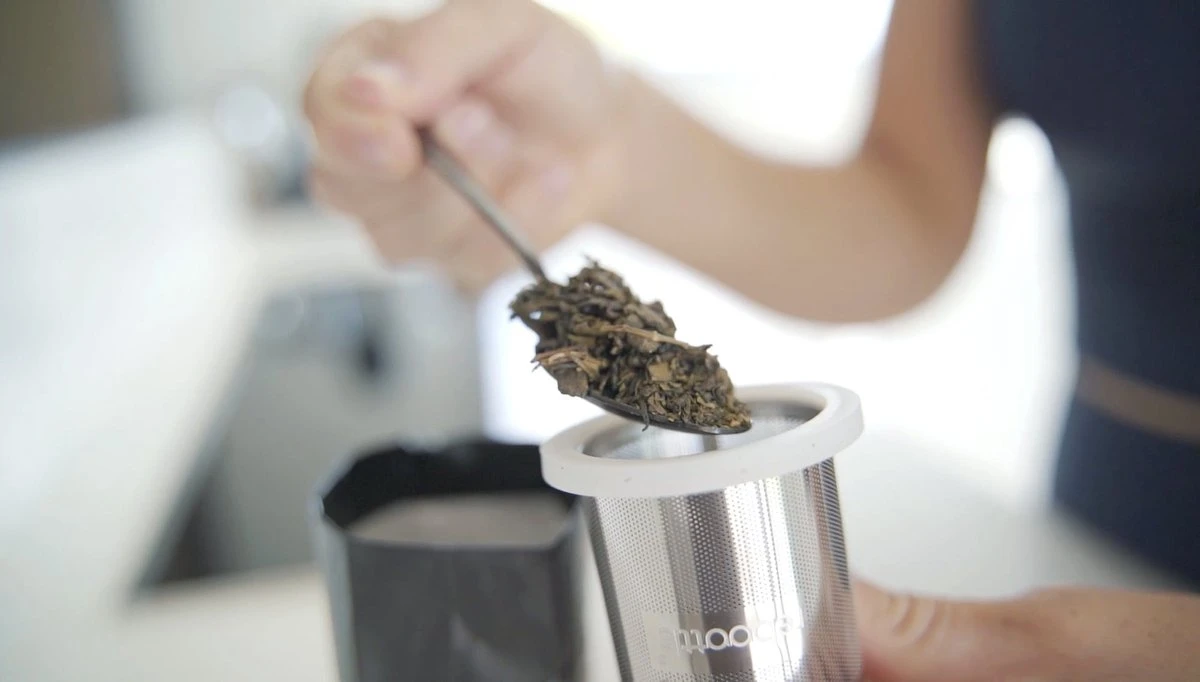 Reboottle - Tea - Drinkfles Met Theefilter - Thee Infuser - Theefles - 450ml - Beige 6 Reboottle - Tea - Drinkfles Met Theefilter - Thee Infuser - Theefles - 450ml - Beige - Afbeelding 6