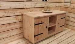 Buitenkeukendeal.nl - Buitenkeuken - Aberdeen - Buitenkeuken - Douglas - Hout - Geschaafd -Barbecues Verkoopwinkel 1200x721