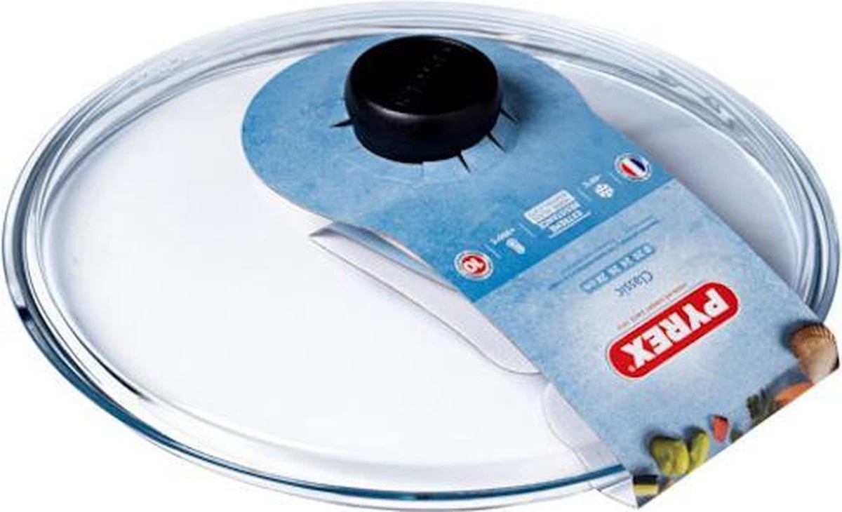 Pyrex Classic Accessoires Deksel - Borosilicaatglas - Ø28 Cm - Transparant 1 Pyrex Classic Accessoires Deksel - Borosilicaatglas - Ø28 Cm - Transparant